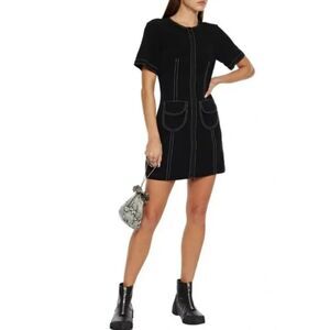 NWT 5 á 7 Cinq á Sept Black Caroline Dress size 6